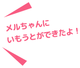 メルちゃんにいもうとができたよ！